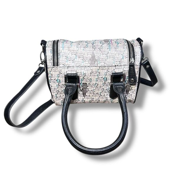 Star Wars Stormtroopers Darth Vader All Over Print Handbag Bioworld Lucas Films - Picture 6 of 11